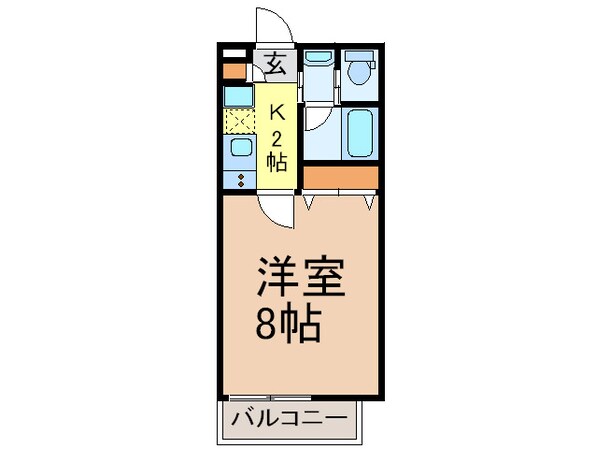 プライマル名古屋吹上の物件間取画像